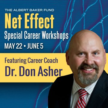 Net Effect Special Workshops May 22, June 5, 2020 Featuring Dr. Don Asher