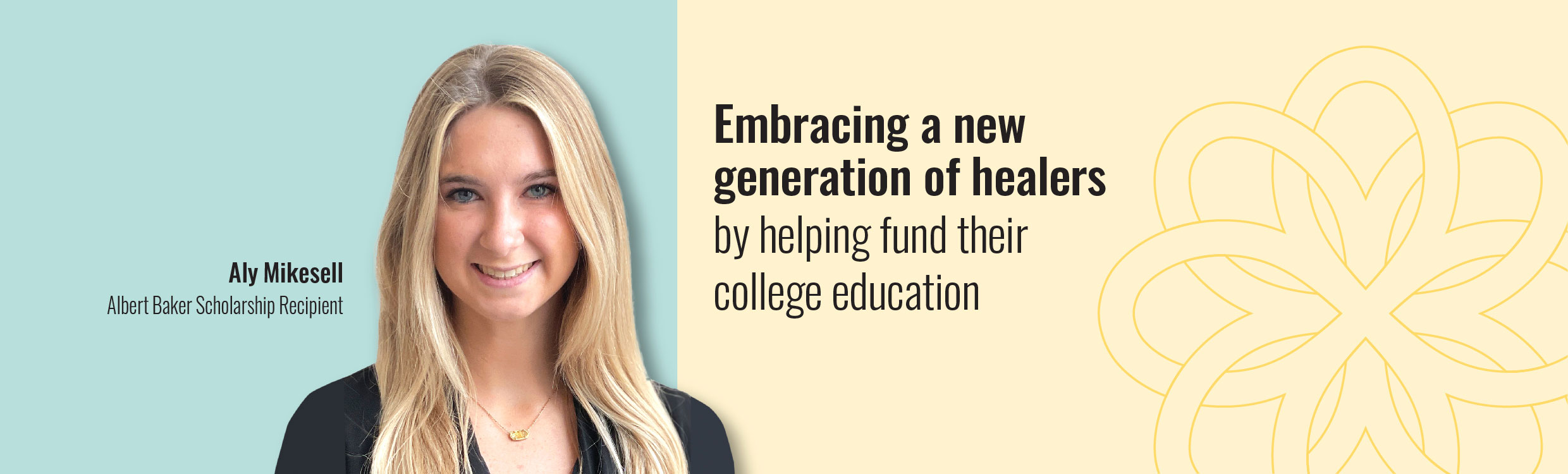 Embracing a new generation of healers by helping fund their college education