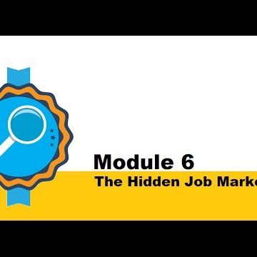 Lifelaunch! Module #6: The Hidden Job Market