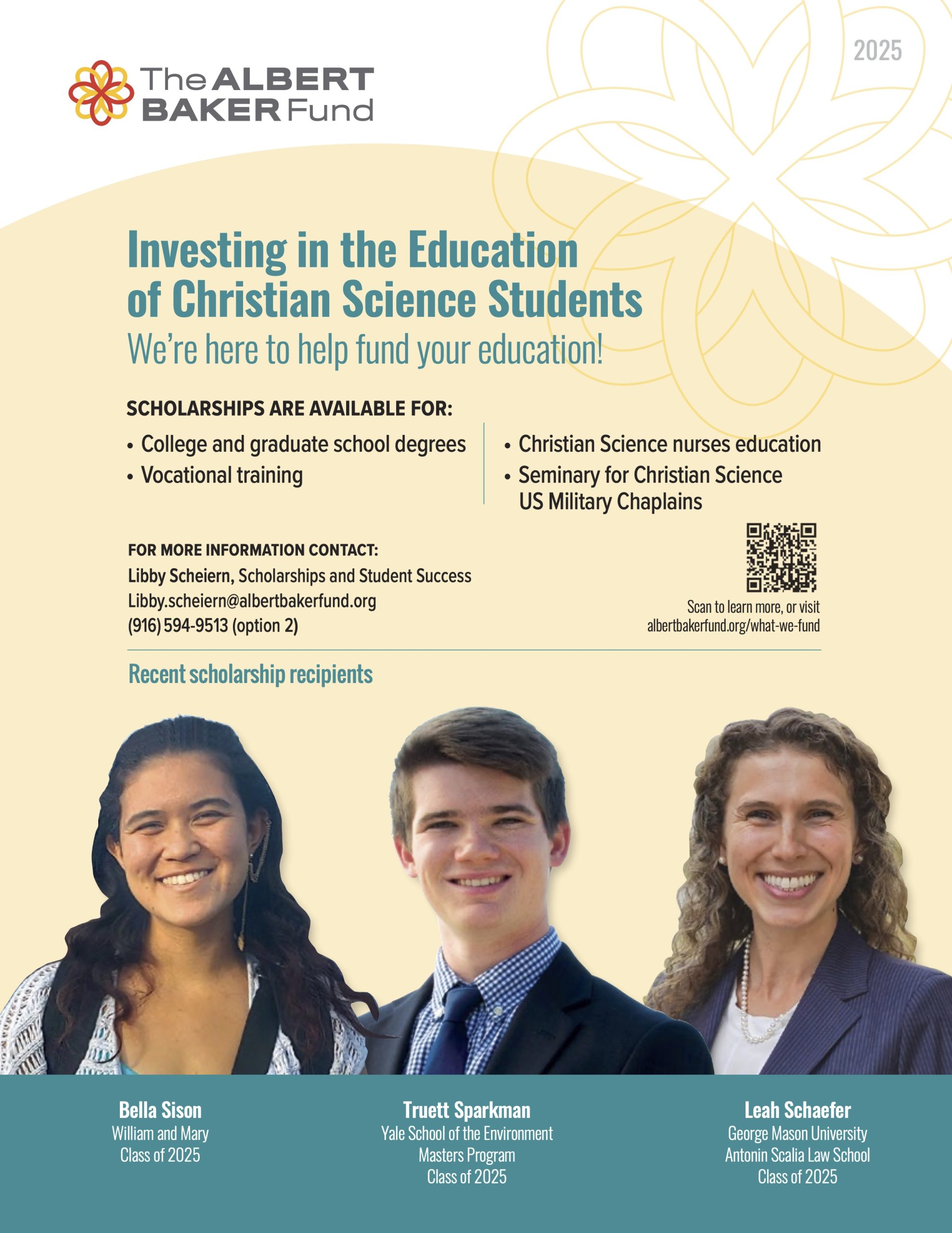 Download 2025 Abf Scholarship Poster