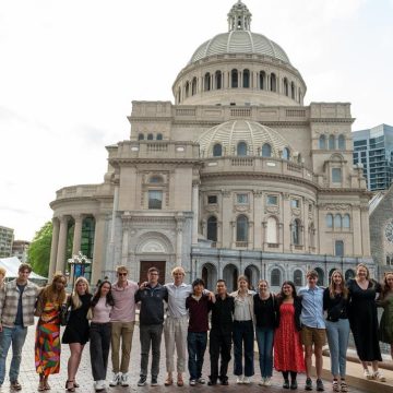 ABF Scholarship Recipients Gathered At The Mother Church At Annual Meeting, June 2025